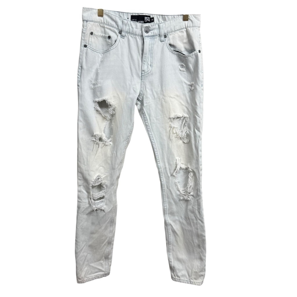 RSQ Jeans Size 29 White Distressed